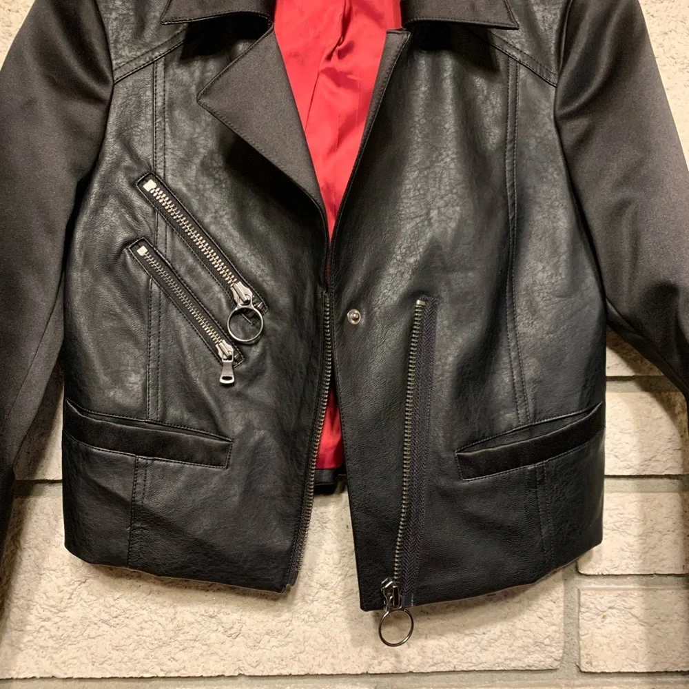 Sisley Faux Leather Jacket - Picture 4 of 4